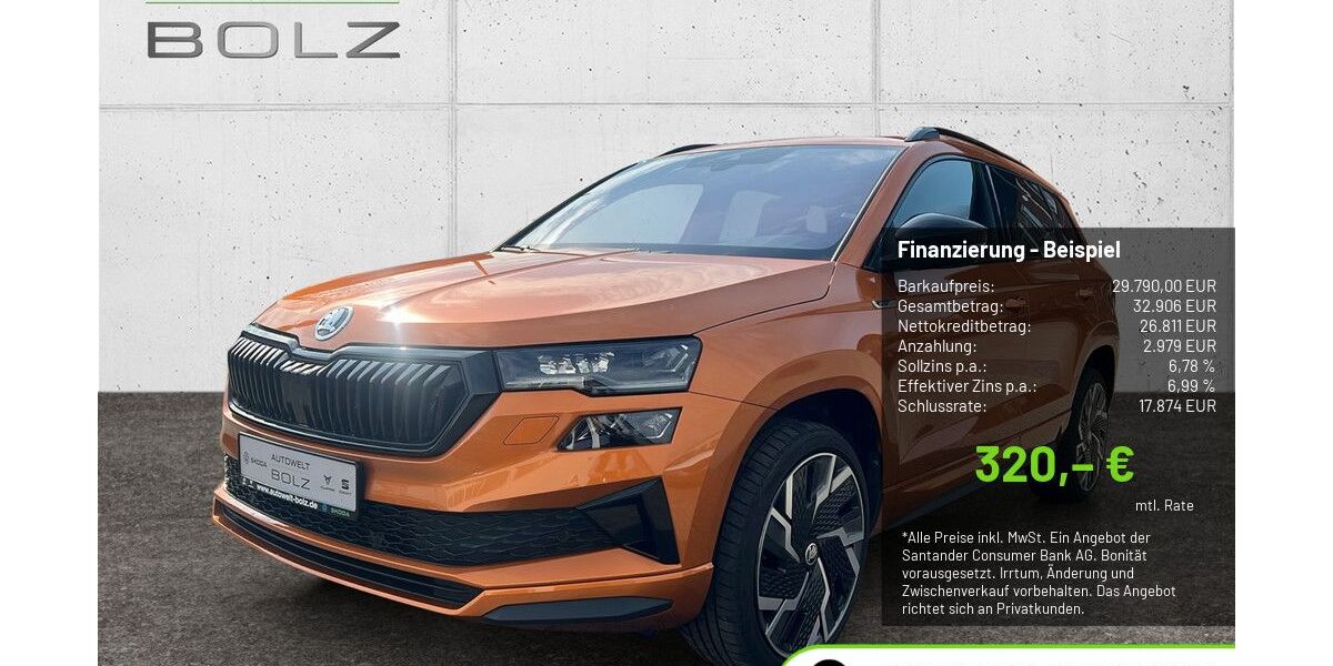 Skoda Karoq 40.655 km 29.790 &euro; Pulheim-Brauweiler 50259