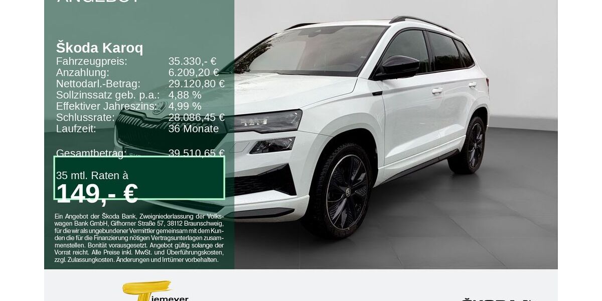 Skoda Karoq 10.649 km 34.390 &euro; Remscheid 42857