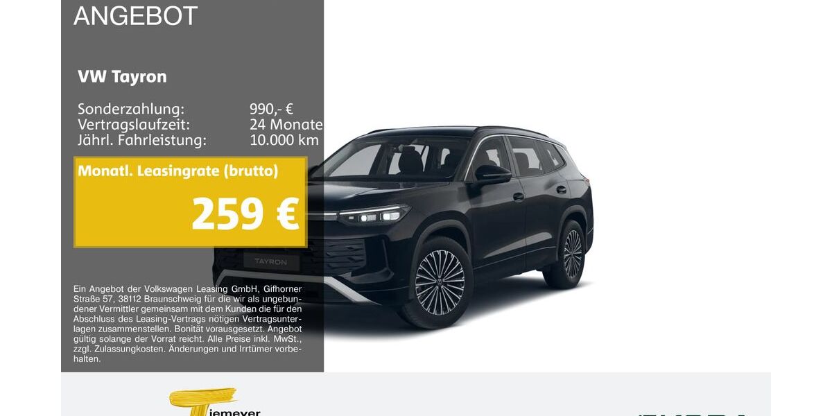 VW Tayron 14.213 km 39.880 &euro; Remscheid 42857