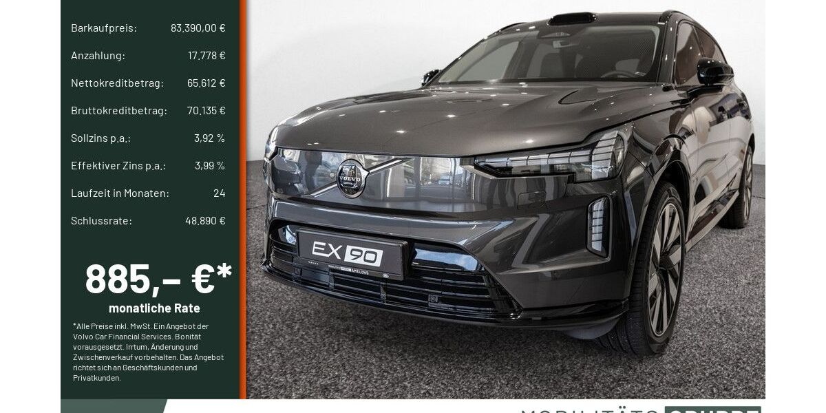 Volvo EX90 1.500 km 82.890 &euro; Remscheid 42855