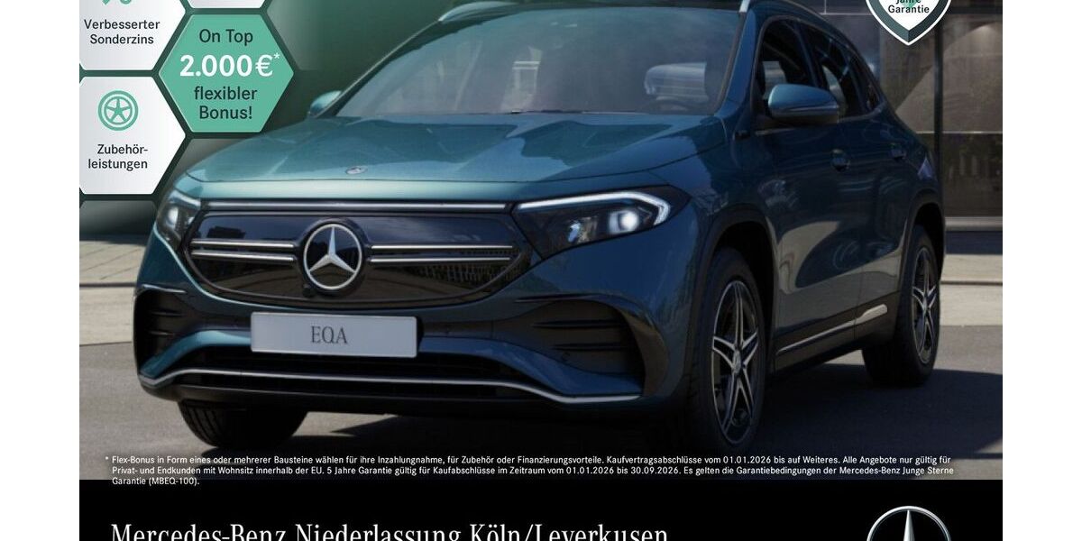 Mercedes-Benz EQA 26.206 km 34.890 &euro; Leverkusen 51371