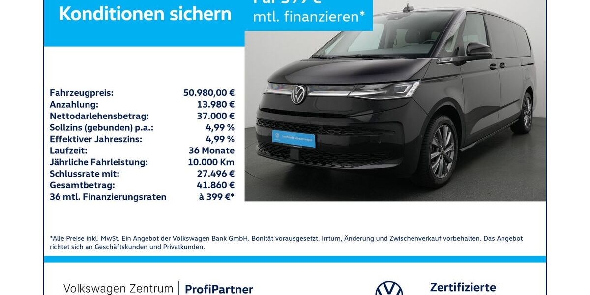 VW T7 Multivan 53.351 km 47.980 &euro; Leverkusen 51379