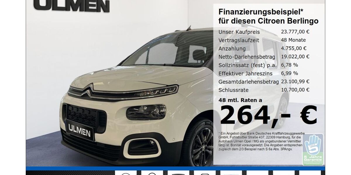 Citroen Berlingo 43.235 km 23.777 &euro; Düsseldorf 40231