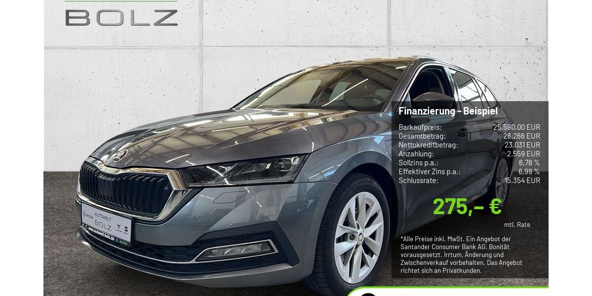 Skoda Octavia 43.652 km 25.590 &euro; Pulheim-Brauweiler 50259