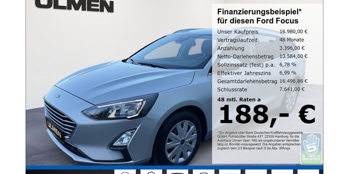 Ford Focus 16.595 km 16.480 &euro; Düsseldorf 40231