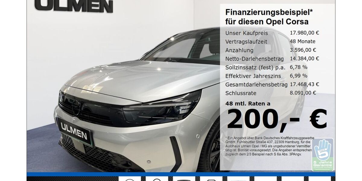 Opel Corsa 18.295 km 17.980 &euro; Düsseldorf 40231