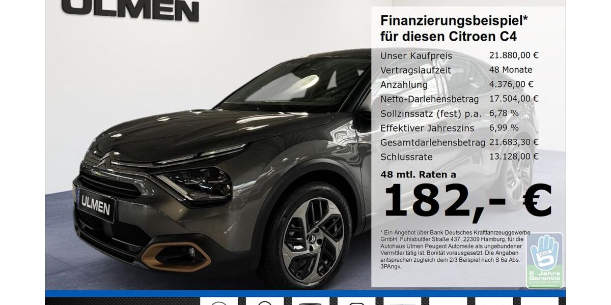 Citroen C4 19.963 km 21.480 &euro; Düsseldorf 40233