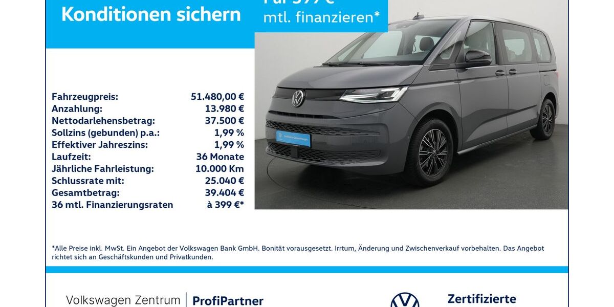 VW T7 Multivan 14.320 km 50.980 &euro; Leverkusen 51379