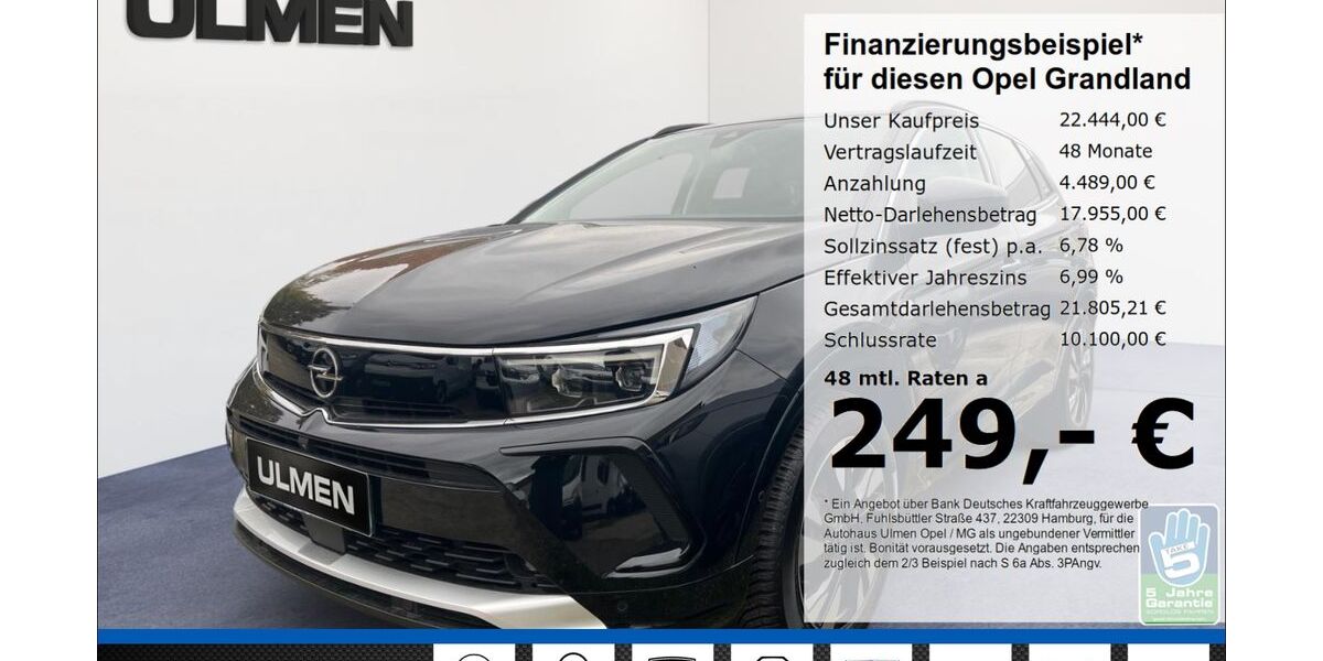 Opel Grandland (X) 33.735 km 22.444 &euro; Düsseldorf 40231