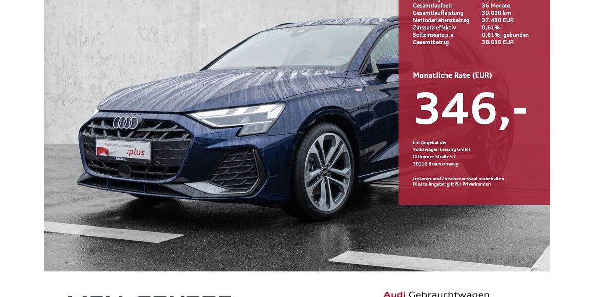 Audi A3 3.120 km 36.450 &euro; Düsseldorf 40549