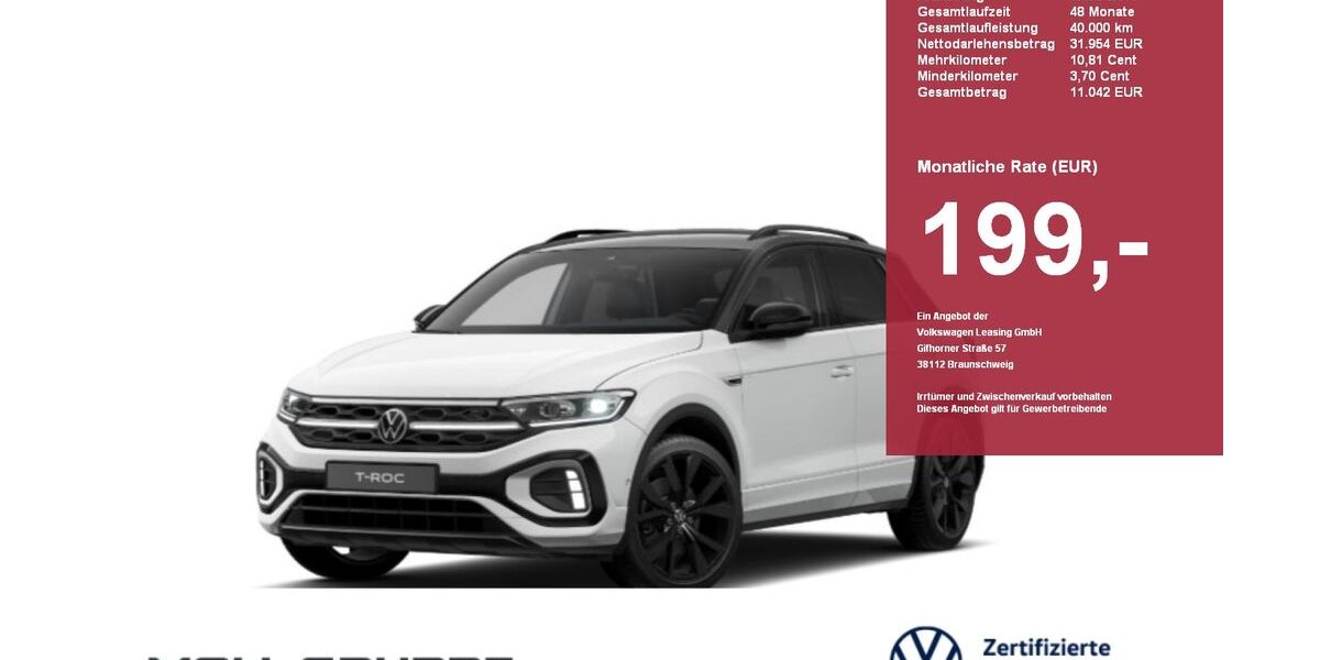 VW T-Roc 10.000 km 42.999 &euro; Kaarst 41564