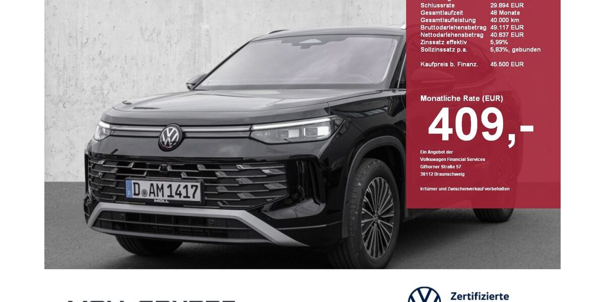 VW Tayron 20.000 km 44.900 &euro; Düsseldorf 40549