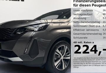 Peugeot 3008 9.139 km 26.880 &euro; Düsseldorf 40233